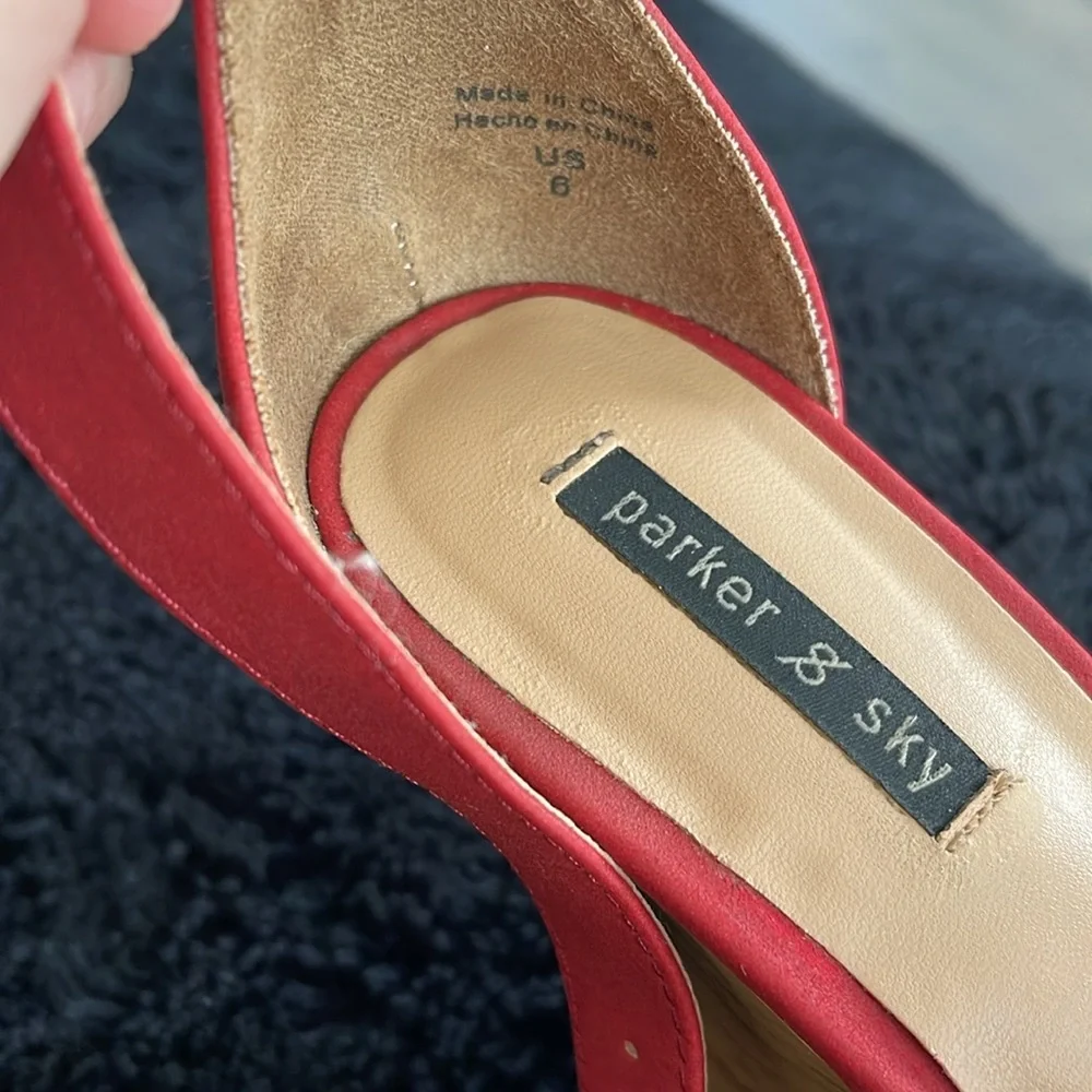 parker& sky women red